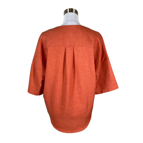 Unisex Adolfo Dominguez - Blouse, size 38 - Orange (2)