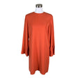 Unisex Adolfo Dominguez - Schiffon dress, size 40 - Orange ()