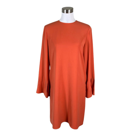 Unisex Adolfo Dominguez - Schiffon dress, size 40 - Orange ()