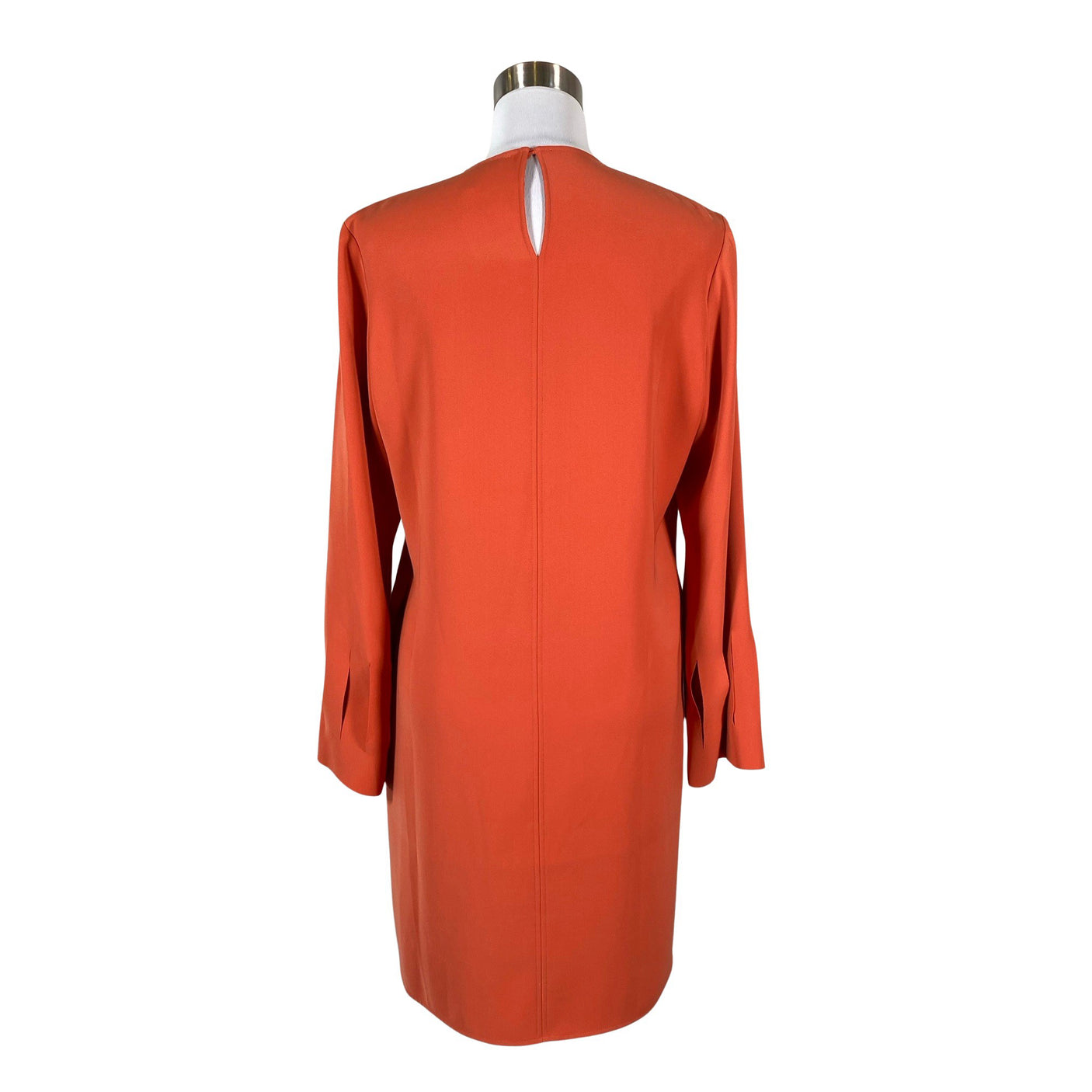 Unisex Adolfo Dominguez - Schiffon dress, size 40 - Orange (2)