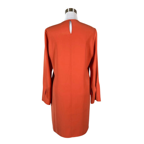 Unisex Adolfo Dominguez - Schiffon dress, size 40 - Orange (2)