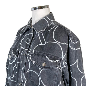Unisex Marimekko - Denim jacket, size 42 - Gray (3)