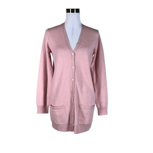 Unisex Just Cashmere - Cardigan, size 38 - Light pink (1)