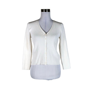 Unisex Andiata - Cardigan, size 38 - Natural white (1)