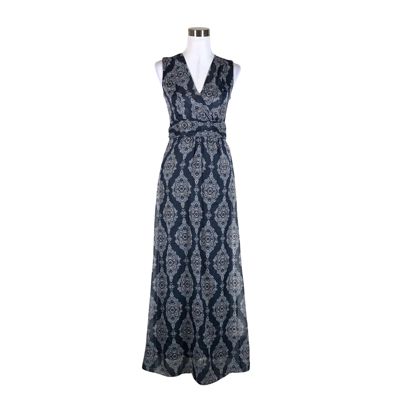 Unisex More&More - Schiffon dress, size 36 - Gray (1)