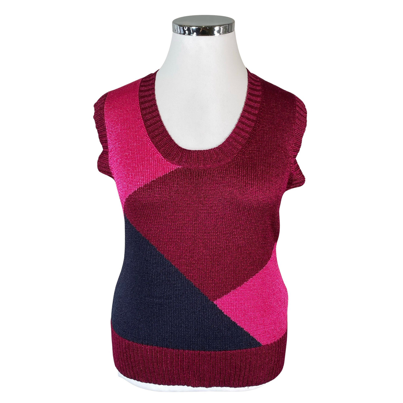 Unisex Marimekko - Knit vest, size 42 - Pink (1)