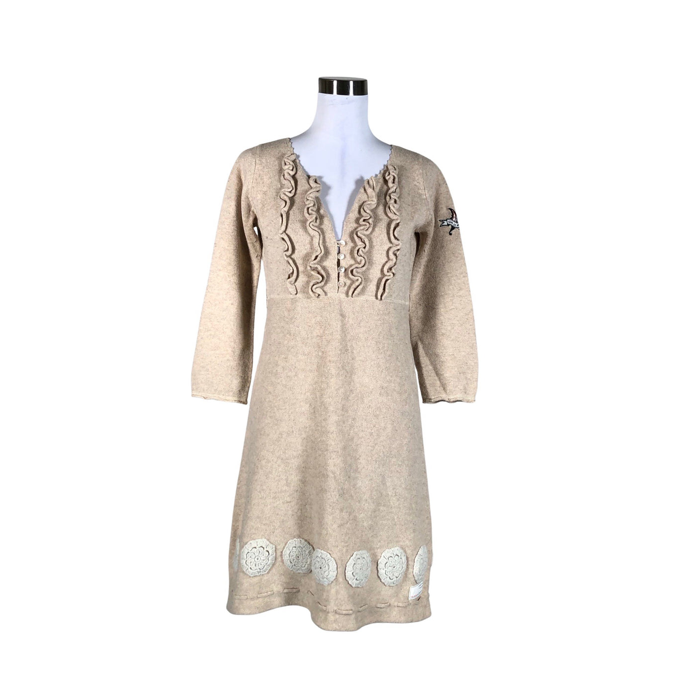 Unisex Odd Molly - Knit dress, size 38 - Beige (1)