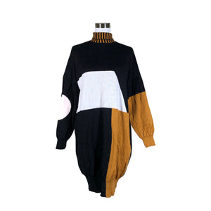 Unisex Papu - Knit dress, size 34 - Black (1)