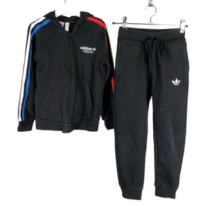 Unisex Adidas - Sweatshirt and pants set, size 122 - 128 - Black (1)