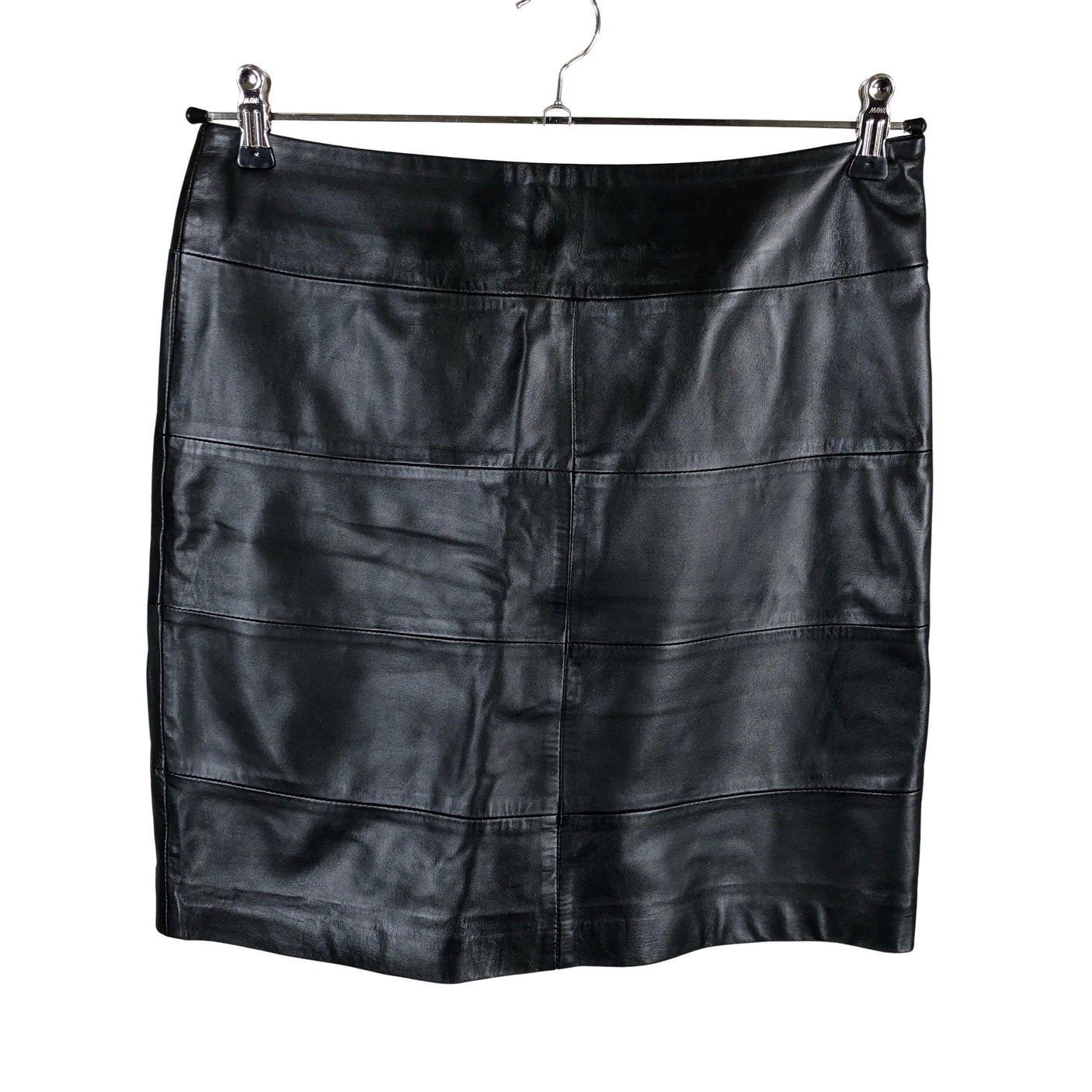 Unisex Christelle & Co - Leather skirt, size 36 - Black (1)