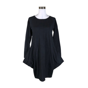 Unisex Papu - Tricot dress, size 34 - Black (1)