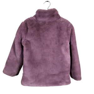 Unisex Name It - Faux fur coat, size 110 - 116 - Violet (2)