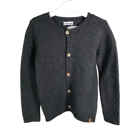 Unisex POMPdeLUX - Cardigan, size 104 - 110 - Gray ()