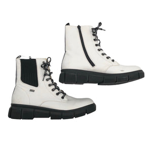 Unisex Rieker - Army boots, size 41 - White (1)