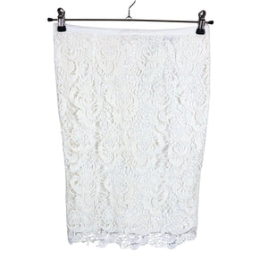 Unisex Lindex - Party skirt, size 38 - Natural white (1)