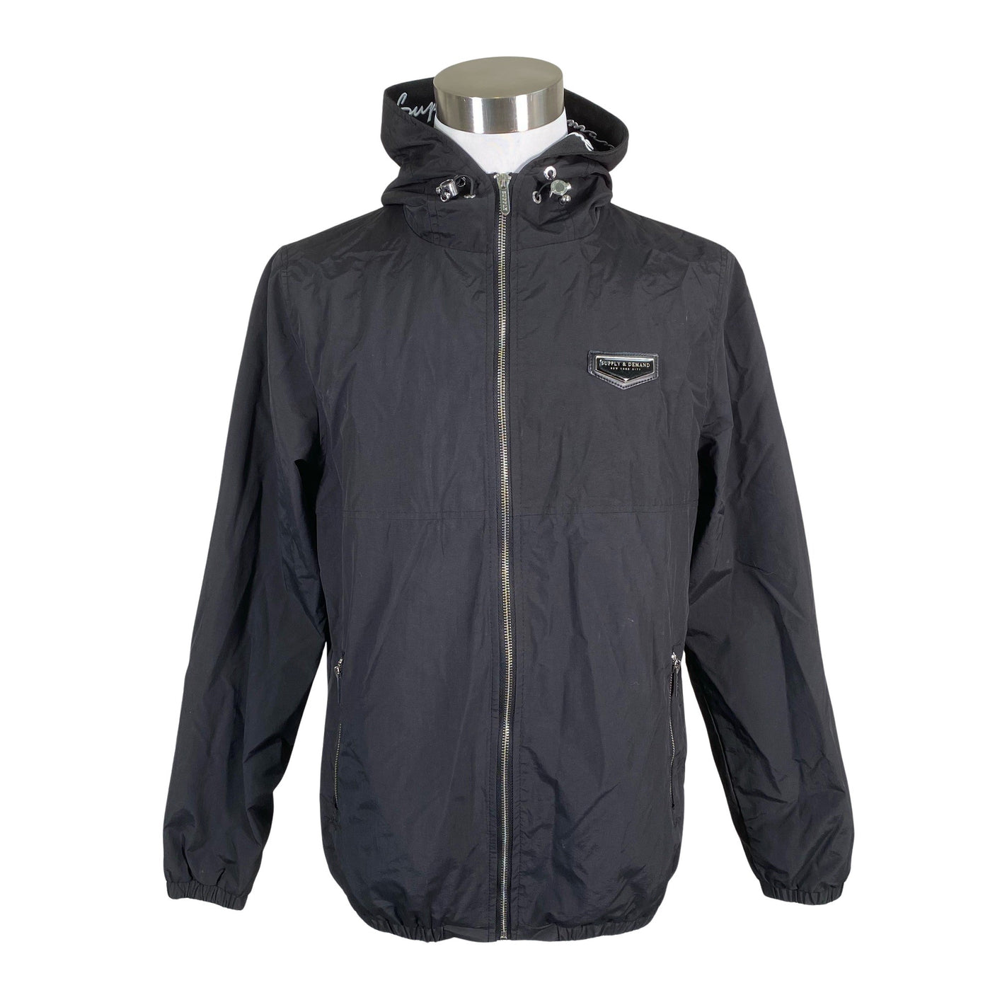 Unisex Supply & Demand - Outdoor jacket, size M - Black (1)