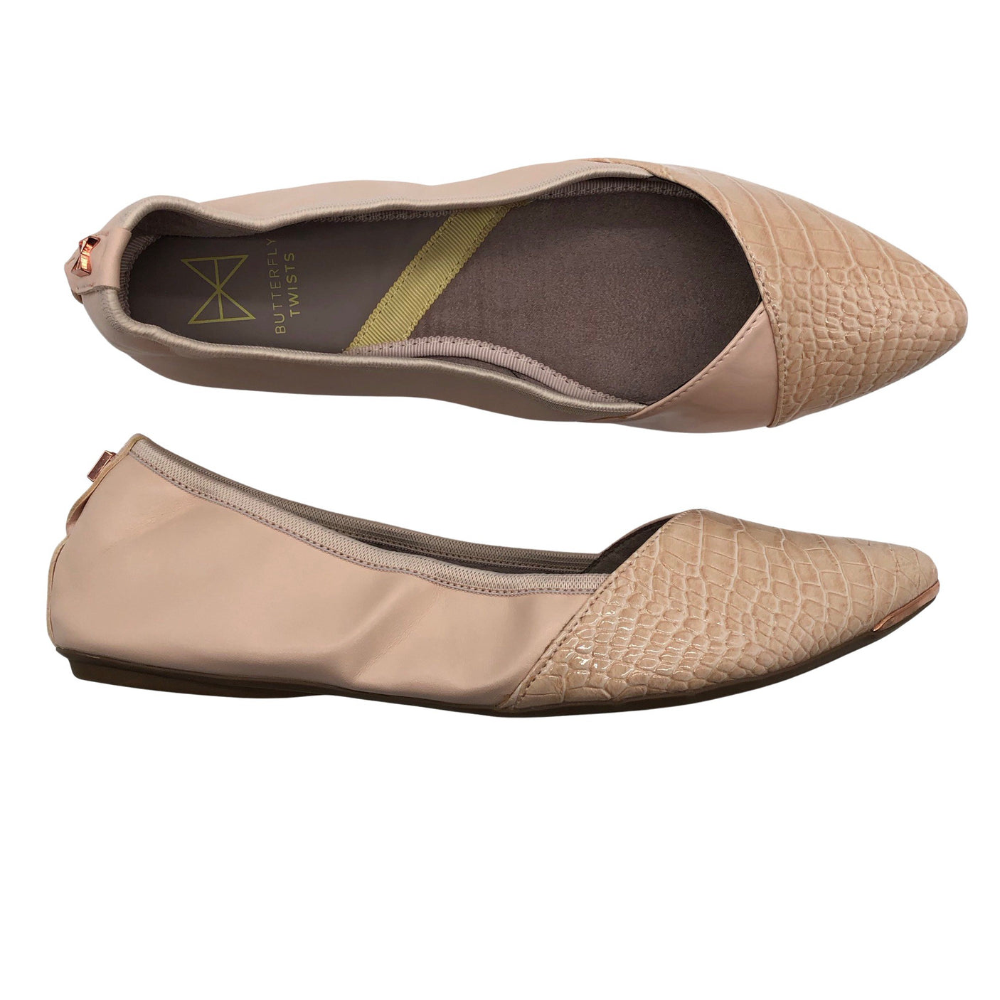 Unisex Butterfly Twists - Ballerinas, size 39 - Light pink (1)