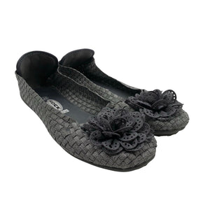 Unisex Rock Spring - Ballerinas, size 39 - Silver (2)