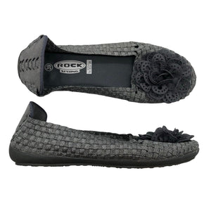 Unisex Rock Spring - Ballerinas, size 39 - Silver (1)