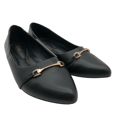 Unisex Zizzi - Ballerinas, size 39 - Black (2)