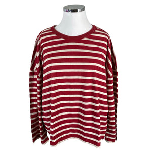 Unisex Nanso - Tricot shirt, size 46 - Wine red (1)