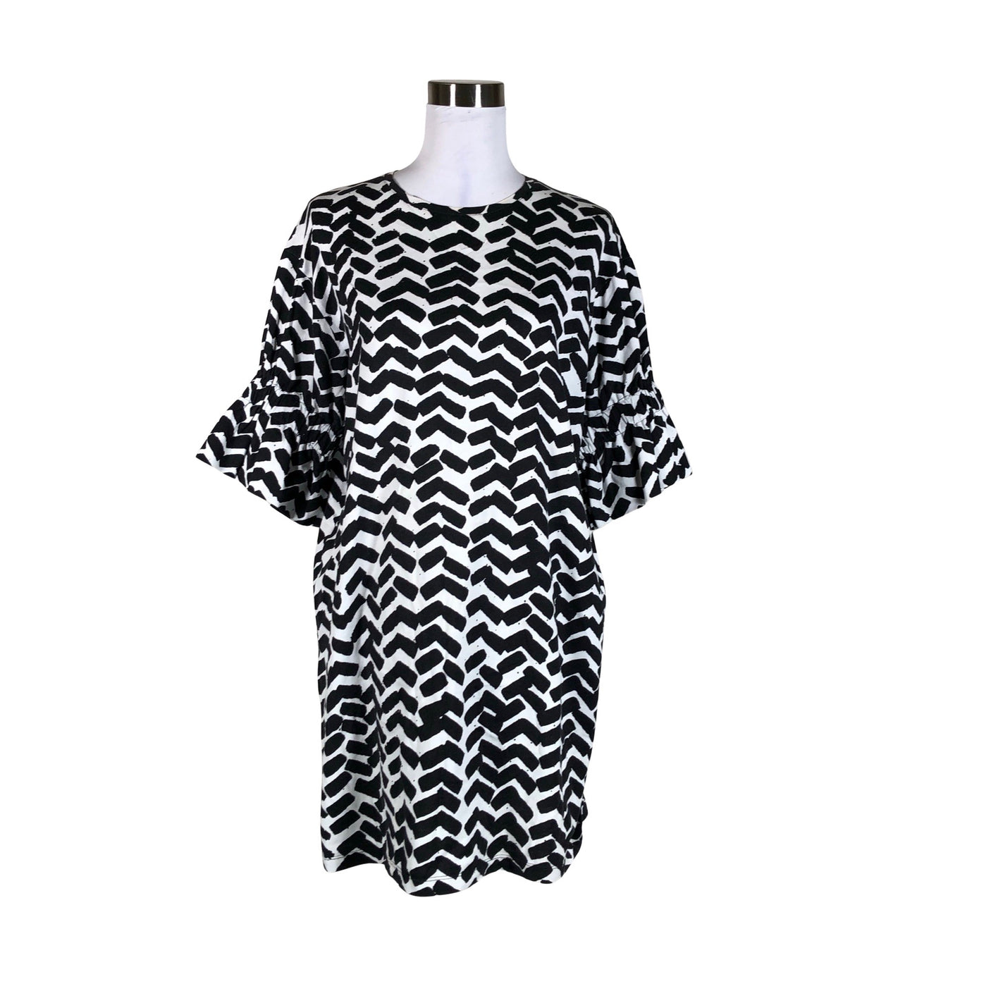 Unisex Marimekko - Tricot dress, size 38 - White (1)