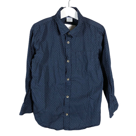 Unisex Lindex - Collared shirt, size 116 - 122 - Blue ()