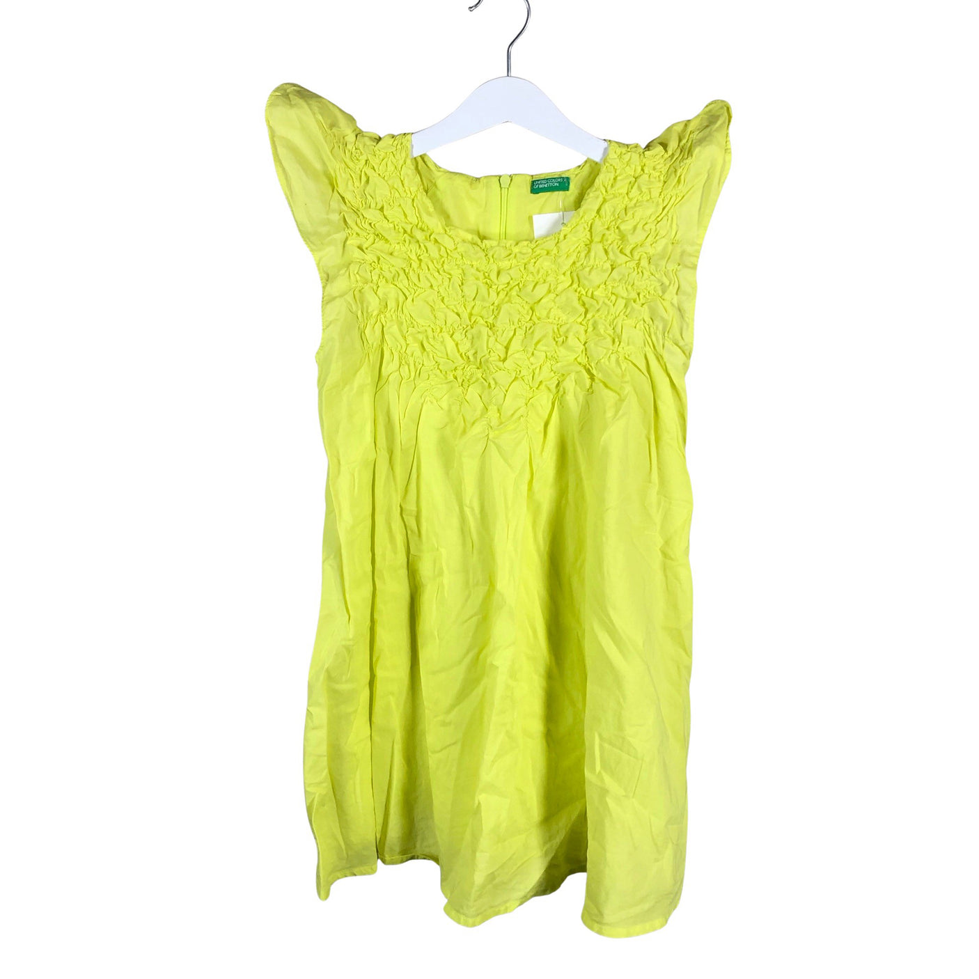 Unisex Benetton - Dress, size 122 - 128 - Yellow (1)