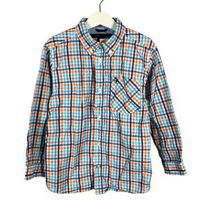 Unisex Tommy Hilfiger - Collared shirt, size 110 - 116 - Blue (1)