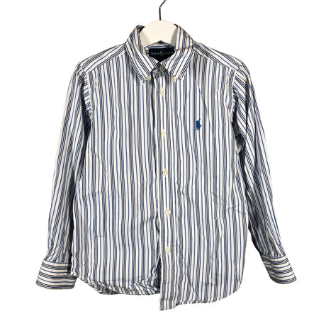 Unisex Polo Ralph Lauren - Collared shirt, size 104 - 110 - White ()