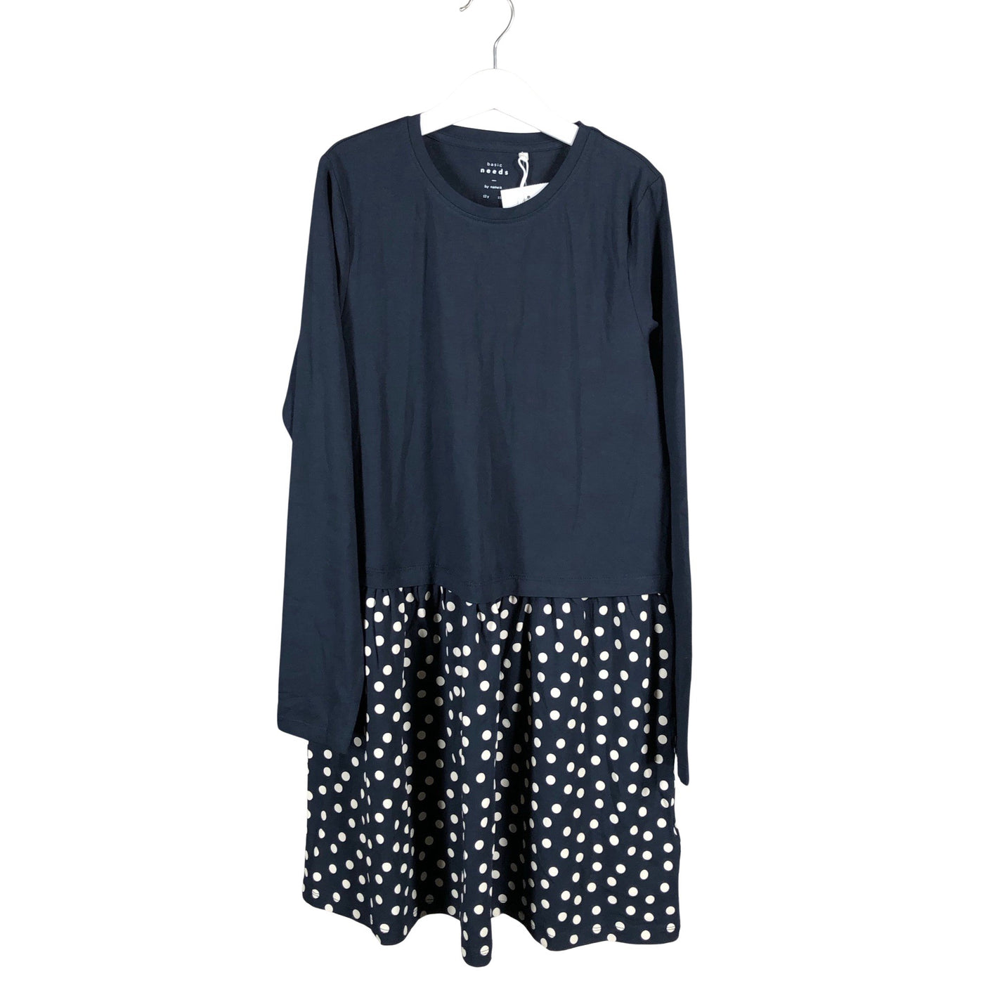 Unisex Name It - Tricot dress, size 146 - 152 - Blue (1)
