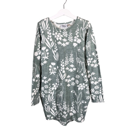 Unisex Taimi - Tricot dress, size 128 - 134 - Green ()