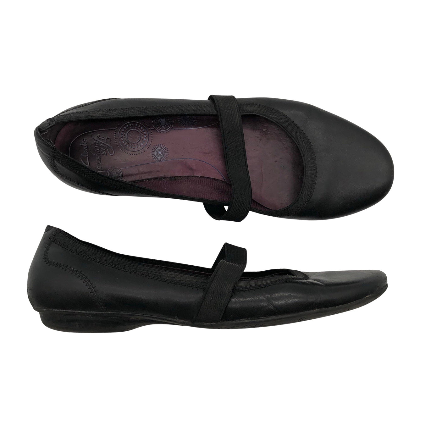 Unisex Clarks - Ballerinas, size 41 - Black (1)