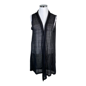 Unisex Colour 5 Power - Knit vest, size 48 - Black (1)