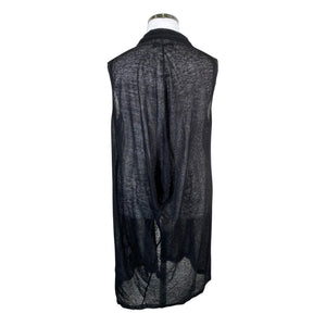 Unisex Colour 5 Power - Knit vest, size 48 - Black (2)