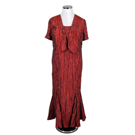 Unisex Merlyn - Evening dress, size 44 - Wine red ()