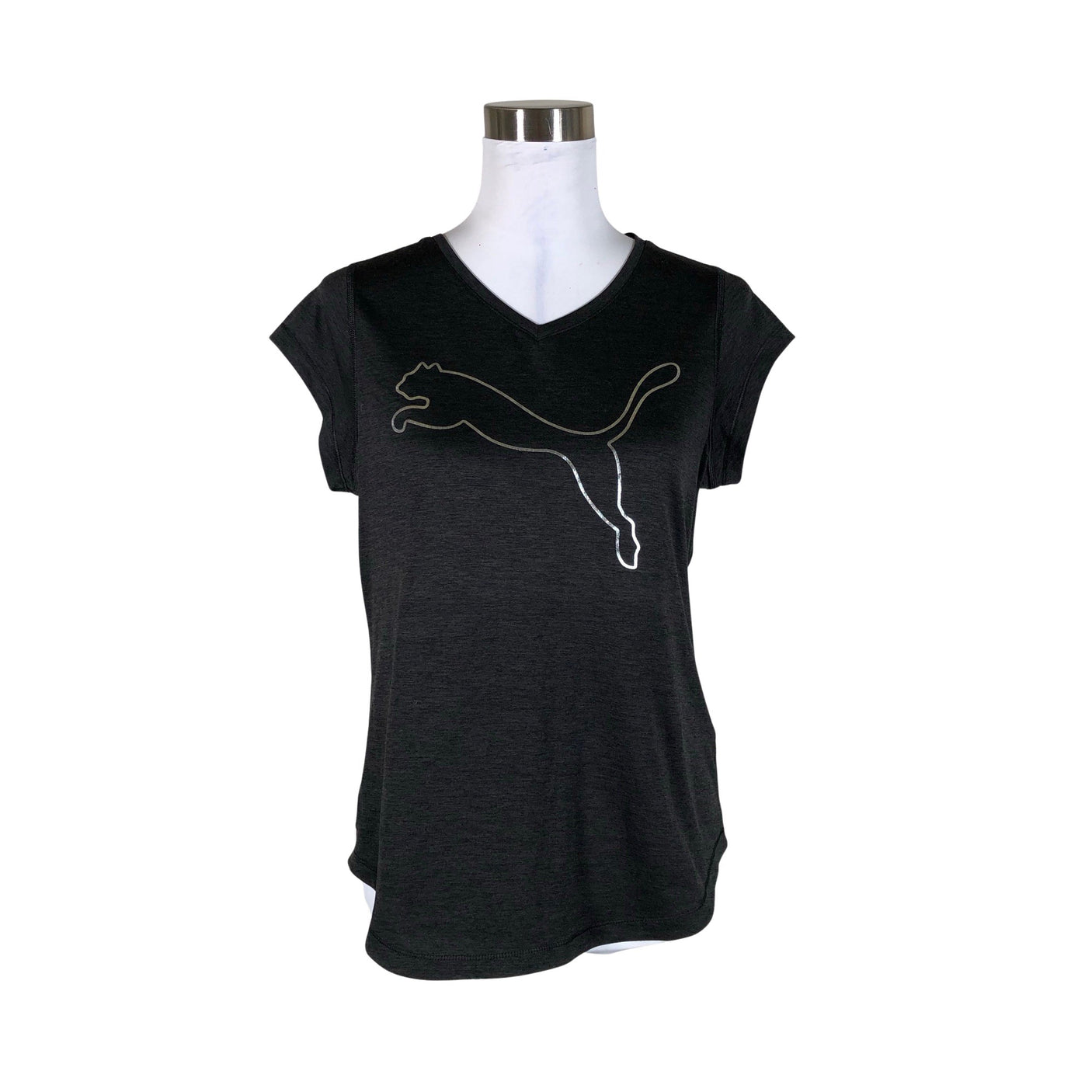 Unisex Puma - Sports shirt, short sleeve, size 40 - Black (1)
