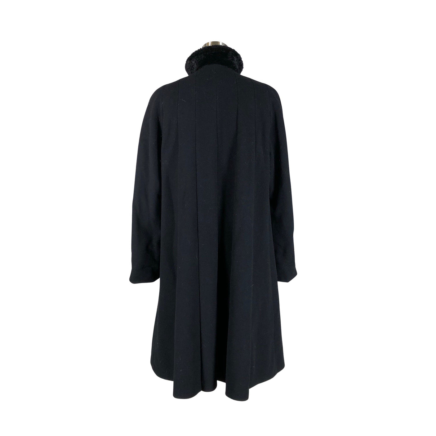 Unisex Vernissage - Wool coat, size 38 - Black (2)