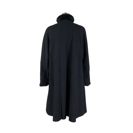 Unisex Vernissage - Wool coat, size 38 - Black (2)