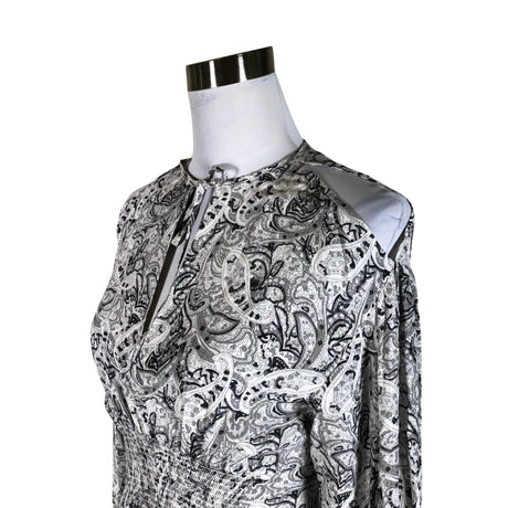Unisex All Saints - Schiffon dress, size 36 - Gray (2)