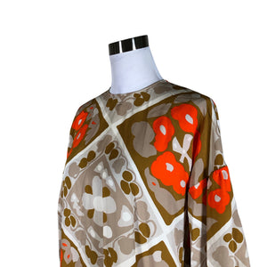 Unisex Marimekko - Schiffon dress, size 38 - Beige (3)