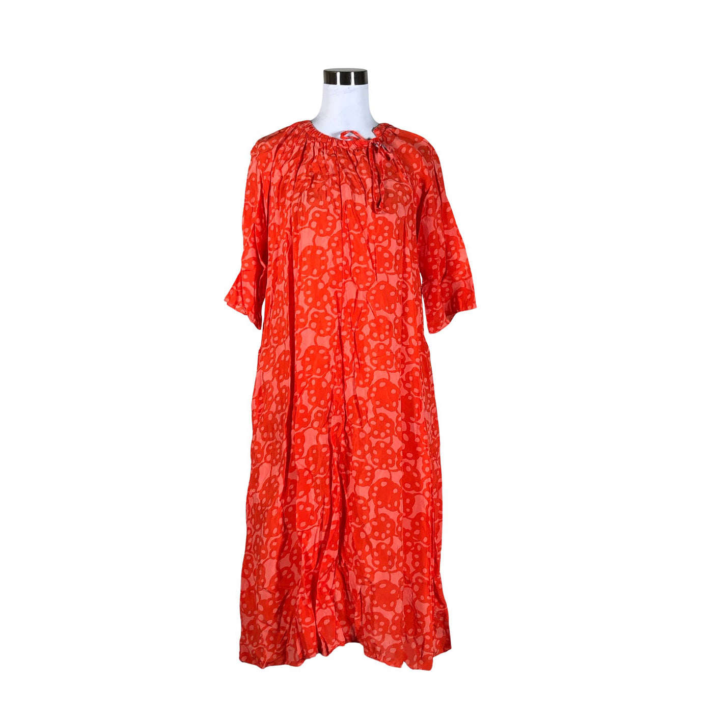 Unisex Marimekko - Schiffon dress, size 38 - Red (1)