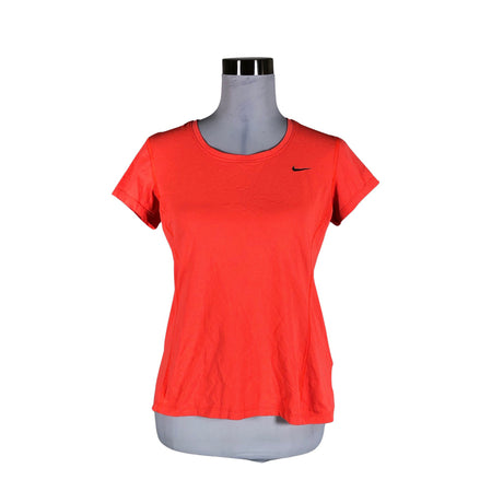Unisex Nike - Sports shirt, short sleeve, size 38 - Orange ()