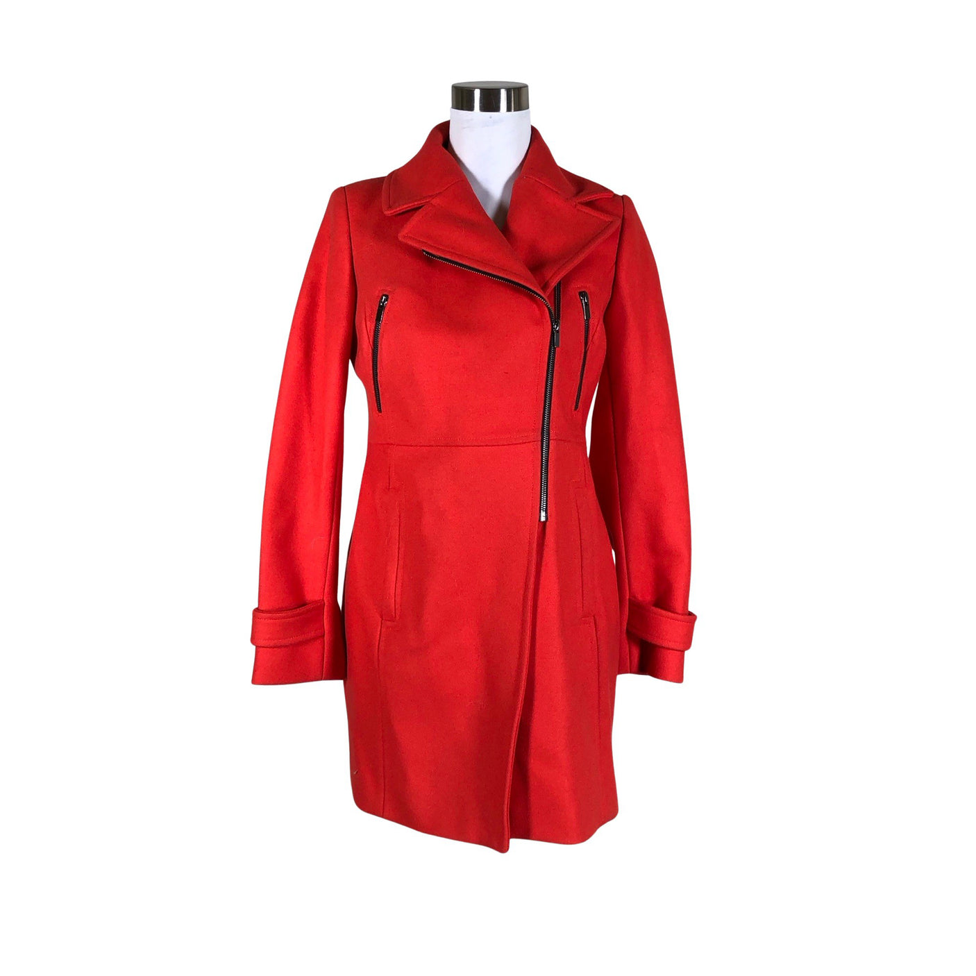 Unisex Comptoir des cotonniers - Wool coat, size 38 - Red (1)