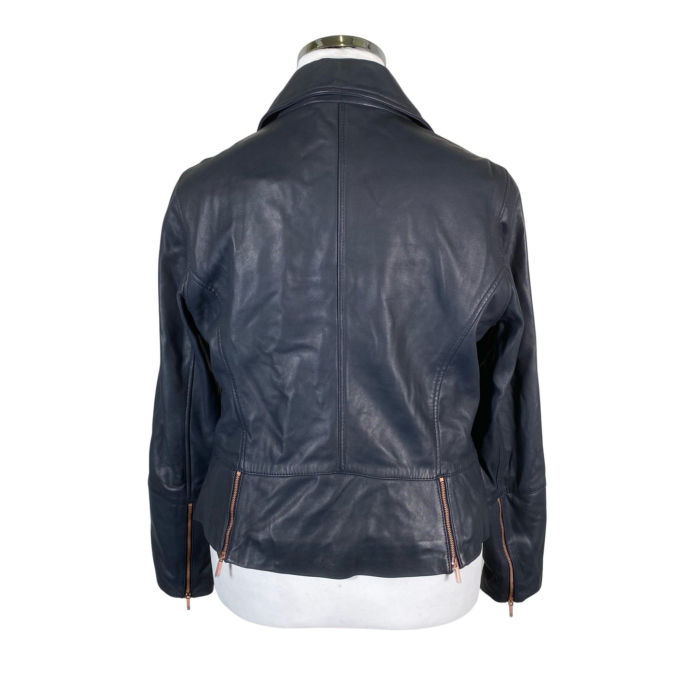 Unisex Ted Baker - Leather jacket, size 44 - Gray (2)