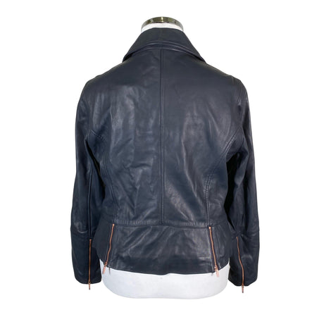 Unisex Ted Baker - Leather jacket, size 44 - Gray (2)