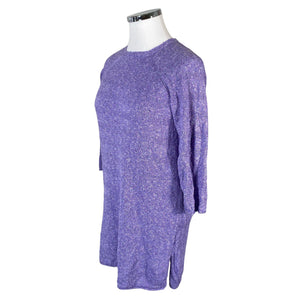 Unisex Gudrun Sjöden - Knit tunic, size 42 - Violet (2)