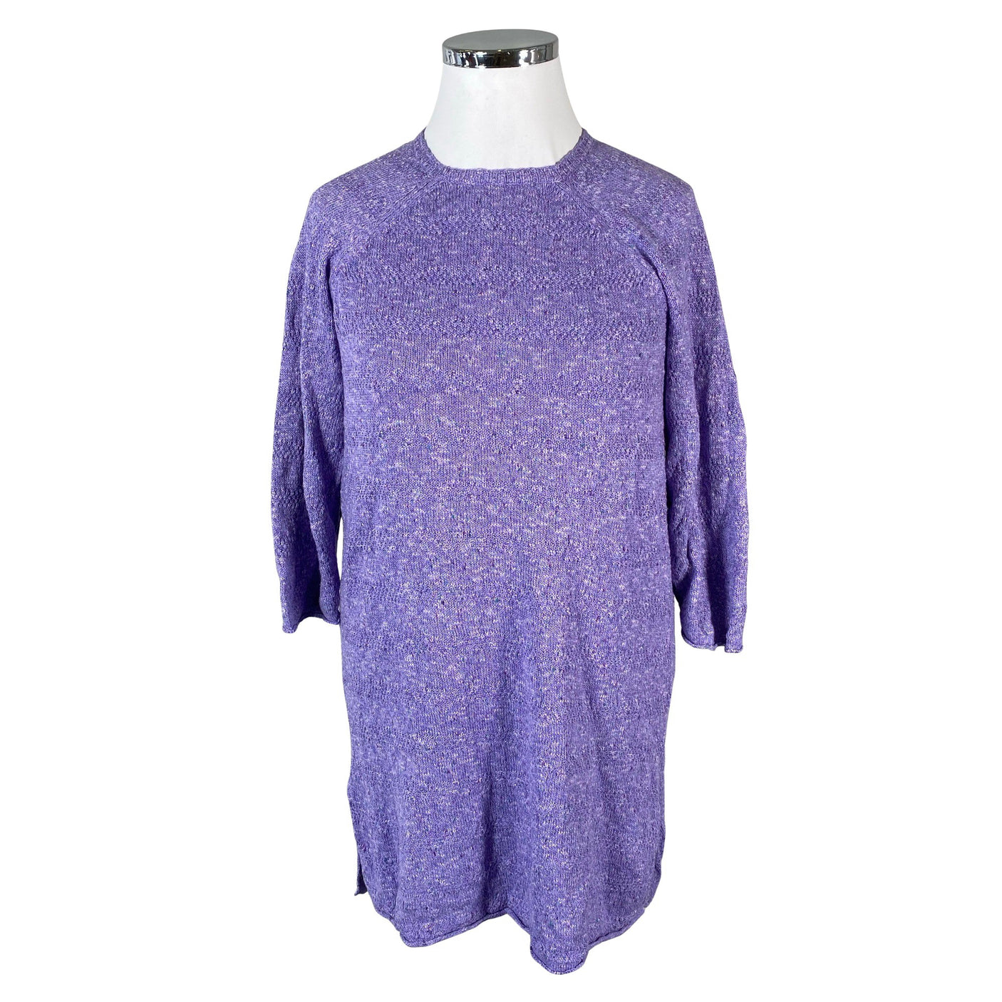 Unisex Gudrun Sjöden - Knit tunic, size 42 - Violet (1)