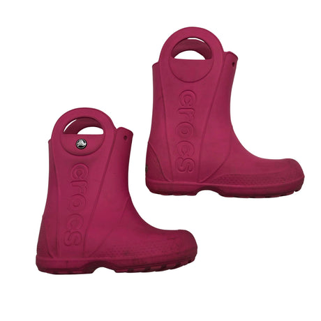 Unisex Crocs - Wellingtons, size 30 - Pink ()