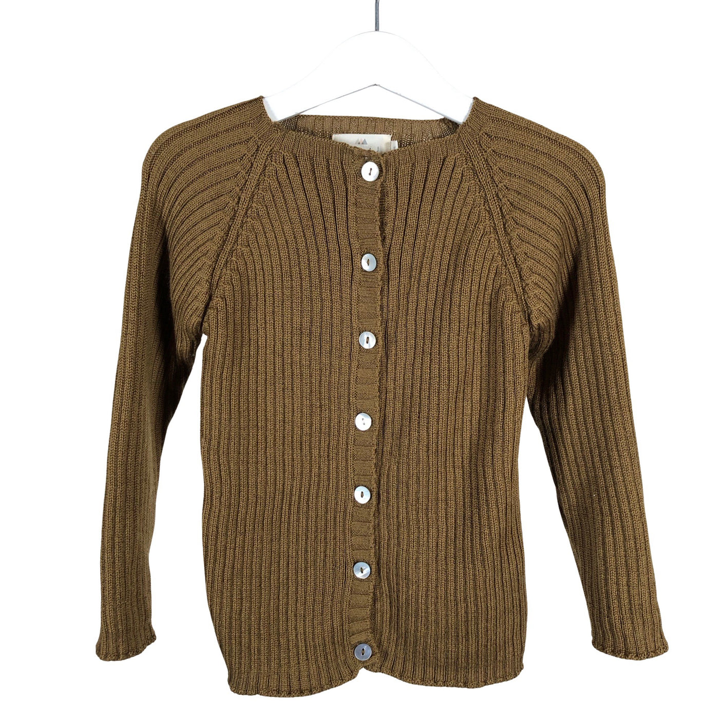 Unisex Konges Slojd - Cardigan, size 98 - 104 - Brown (1)